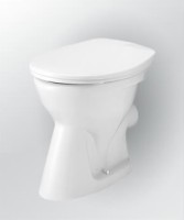 Alföldi Bázis 7093 R0 01 Clean Flush - PEREM NÉLKÜLI, MÉLYÖBLÍTÉSŰ, HÁTSÓ KIFOLYÁSÚ 47,5x36 cm álló 