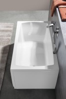 Sapho Polysan Lily 150x70 cm egyenes akril kád 