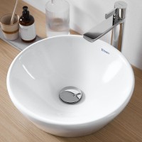 Duravit D-Neo 40 cm pultra ültethető kerek mosdó