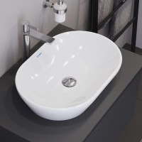 Duravit D-Neo 60x40 cm pultra ültethető ovális mosdó