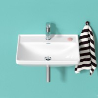 Duravit D-Neo 45x33,5 cm szögletes kerámia fali kézmosó