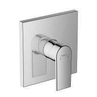 Hansgrohe Vernis Shape falsík alatti 1 funkciós zuhanycsaptelep (látszó rész), króm