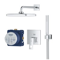 Grohe Eurocube falsík alatti komplett zuhanyrendszer, Tempesta 250 Cube fejzuhannyal 25239000