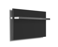 Arezzo Design Onyx 1 Black 300x620 mm elektromos törölközőszárító radiátor AR-ONYX1MBMATT