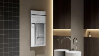 Arezzo Design Onyx 2 White 470x900 mm elektromos törölközőszárító radiátor, fehér AR-ONYX2MWMATT