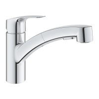 Grohe Eurosmart mosogatócsap elfordítható kifolyócsővel, kihúzható kétfunkciós zuhanyfejjel 30305001