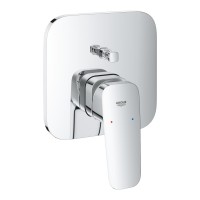 Grohe Cubeo falsík alatti 2 funkciós zuhanycsap, belső egység nélkül, króm 1017780000