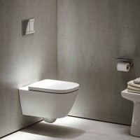 Laufen Meda perem nélküli fali WC + WC tető szett 