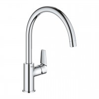 Grohe BauEdge 2023 mosogató csaptelep, elforgatható kifolyóval 31367001 