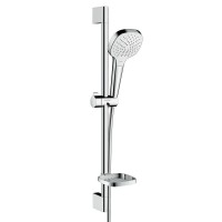 Hansgrohe Croma Select E Vario fehér-króm zuhanyszett 