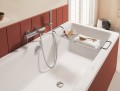 Villeroy & Boch Targa Plus akril kád 180x80 + vízszintező kádláb + Alcaplast automata kádlefol