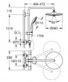 Grohe Euphoria System 260 termosztátos zuhanyrendszer 27296002