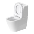 Duravit D-Neo Rimless - perem nélküli monoblokk WC + alsó vízbekötésű tartály SZETT