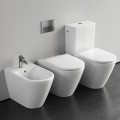 Duravit D-Neo álló bidé, falhoz tolható