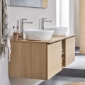 Duravit D-Neo 40 cm pultra ültethető kerek mosdó