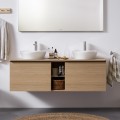 Duravit D-Neo 40 cm pultra ültethető kerek mosdó