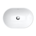 Duravit D-Neo 60x40 cm pultra ültethető ovális mosdó