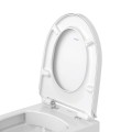 Duravit Durastyle No.1 WC ülőke, nemesacél zsanérral