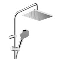 Hansgrohe Vernis Shape Showerpipe 230 1 jet zuhanyrendszer, termosztátos csapteleppel, króm