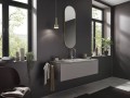 Hansgrohe Vernis Blend íves mosdócsaptelep elforgatható kifolyóval, automata leeresztővel, kró