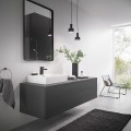 Hansgrohe Vernis Shape 70 mosdócsaptelep, automata leeresztővel, matt fekete