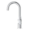 Grohe BauLoop íves mosdócsaptelep L méret, click-clack leeresztővel 23891001 új modell