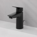 Hansgrohe Logis 100 mosdócsaptelep, automata leeresztővel, fekete 71100670