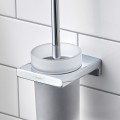 Hansgrohe AddStoris WC kefe tartó, króm + üveg