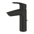 Grohe Eurosmart Black mosdócsaptelep, automata leeresztővel, M méret, matt fekete 233222433