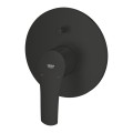 Grohe Eurosmart Black 2 funkciós kád-zuhanycsaptelep, matt fekete 194502433