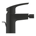 Grohe Eurosmart Black bidé csaptelep, automata leeresztővel, matt fekete 329292433