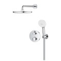 Grohe Grohtherm falsík alatti komplett zuhanyrendszer, Tempesta 250 fejzuhannyal 34872000