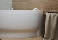 H2O Fortuna 150x100 cm aszimmetrikus akril kád
