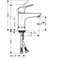 Hansgrohe Focus 100 mosdócsap 31607000