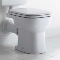 Duravit D-Code álló WC, lapos öblítésű, hátsó kifolyású