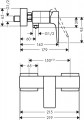 Hansgrohe Metropol zuhanycsaptelep, egykaros 32560000