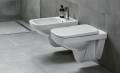 Geberit Selnova Square Rimless, perem nélküli fali WC, szögletes