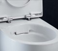 Geberit Selnova Rimless, perem nélküli fali WC, íves