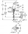 Grohe Eurostyle fehér mosdócsaptelep, húzórudas leeresztővel 33558LS3