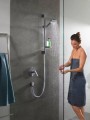 Hansgrohe Crometta Vario fehér-króm zuhanyszett