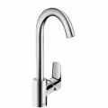 Hansgrohe Logis egykaros álló mosogató csaptelep íves kifolyóval 71835000