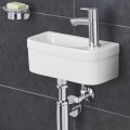 Grohe Euro Ceramic 37 cm fali kézmosó, tapadásmentes és antibakteriális felülettel 3932700H